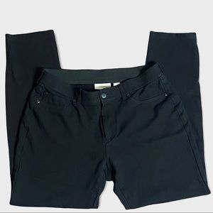 Chico’s Women’s Black Stretch Legging Pants Sz M